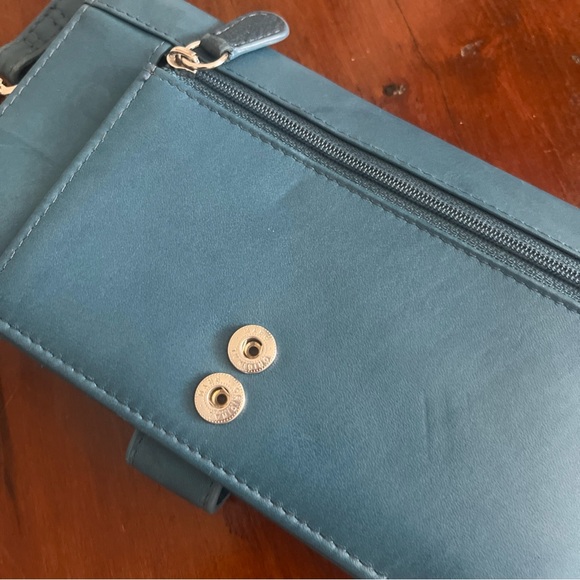 ILI Blue Crossbody wallet - Picture 10 of 12